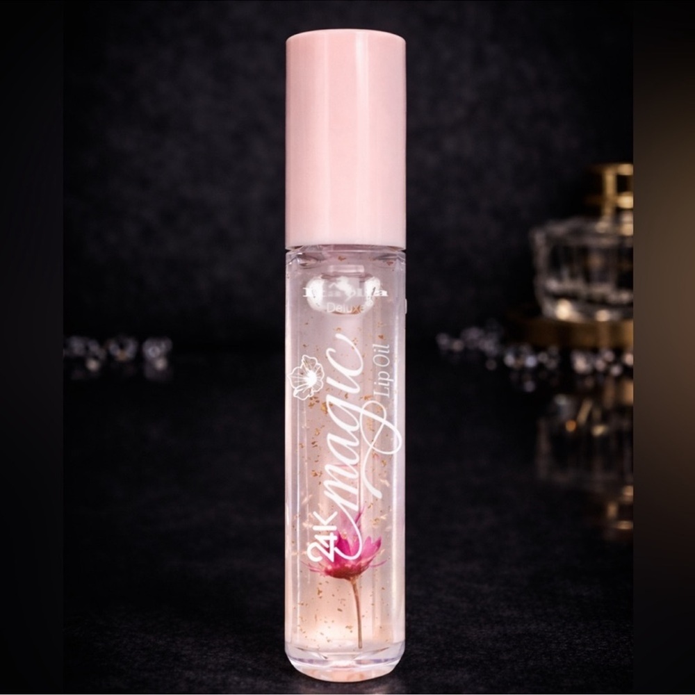 Italia Deluxe 24K Magic Lip Oil | pH Color-Changing | NWT